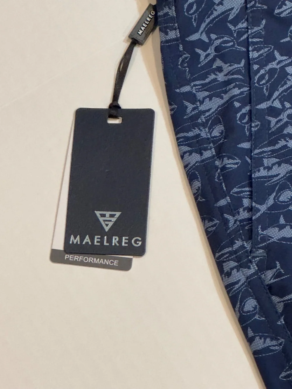 NWT Men's Maelreg Proflex Performance Golf Shorts w Shark Print Size 32 MGGS005 - Picture 5 of 10